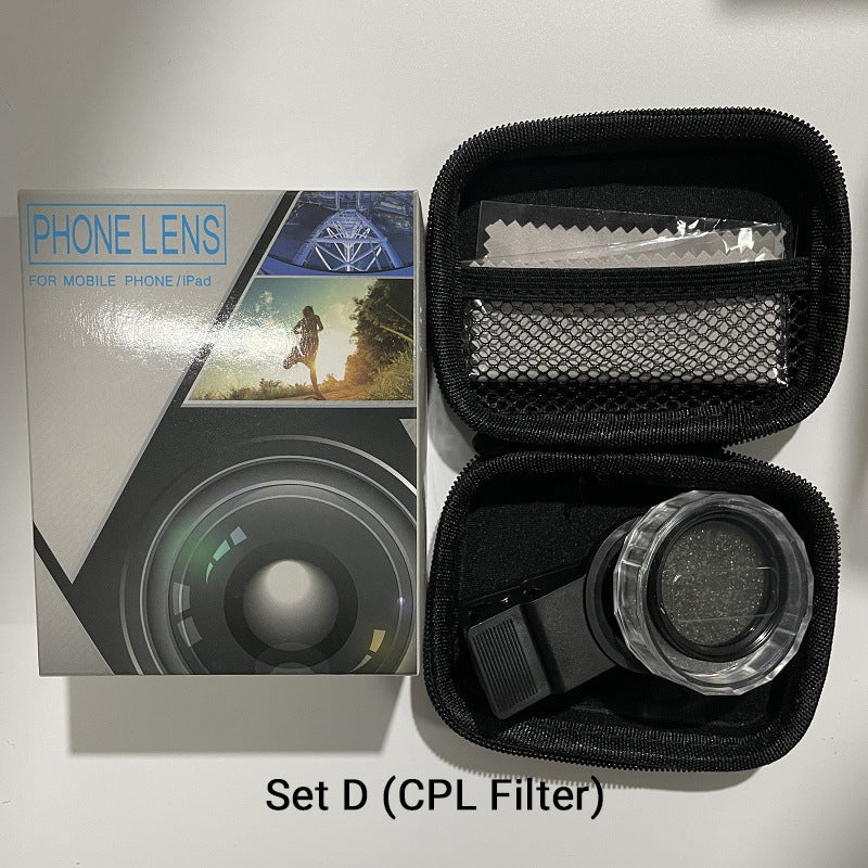Klipsbart Polariseringsfilter För Mobiler