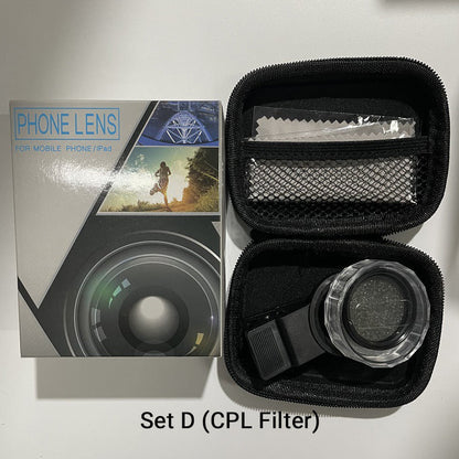 Klipsbart Polariseringsfilter För Mobiler