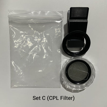 Klipsbart Polariseringsfilter För Mobiler