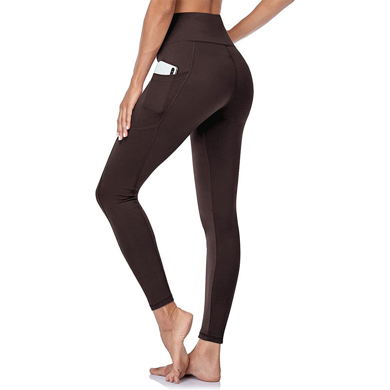 🌸Högmidjade, höftlyftande och magformande fitnesstights med sidofickor (begränsad upplaga)💥