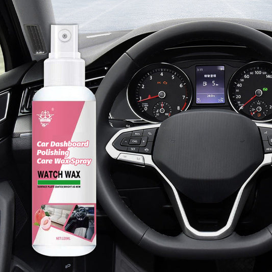 🔥Bilens instrumentbräda Polering Vård Vax Spray