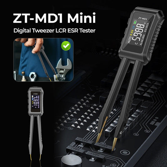 ZT-MD1 Mini digital pincett LCR ESR-testare