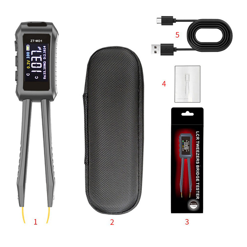 ZT-MD1 Mini digital pincett LCR ESR-testare