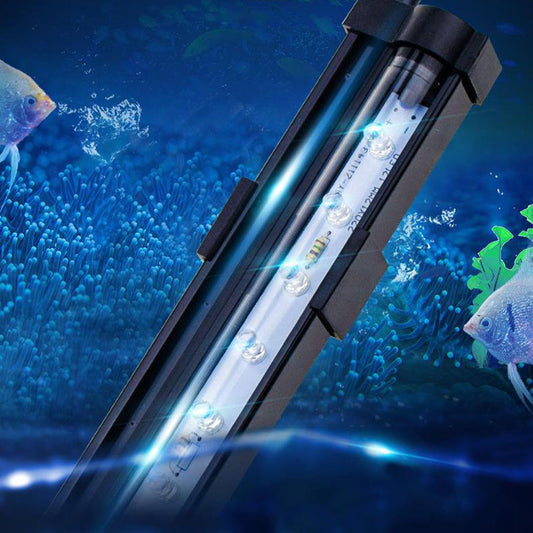 LED akvarium färgglada luftbubblor ljus