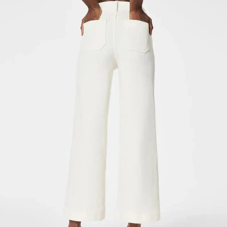 👖Cropped jeans med vid ben och magkontroll ⭐ 2026 års bästsäljande jeans