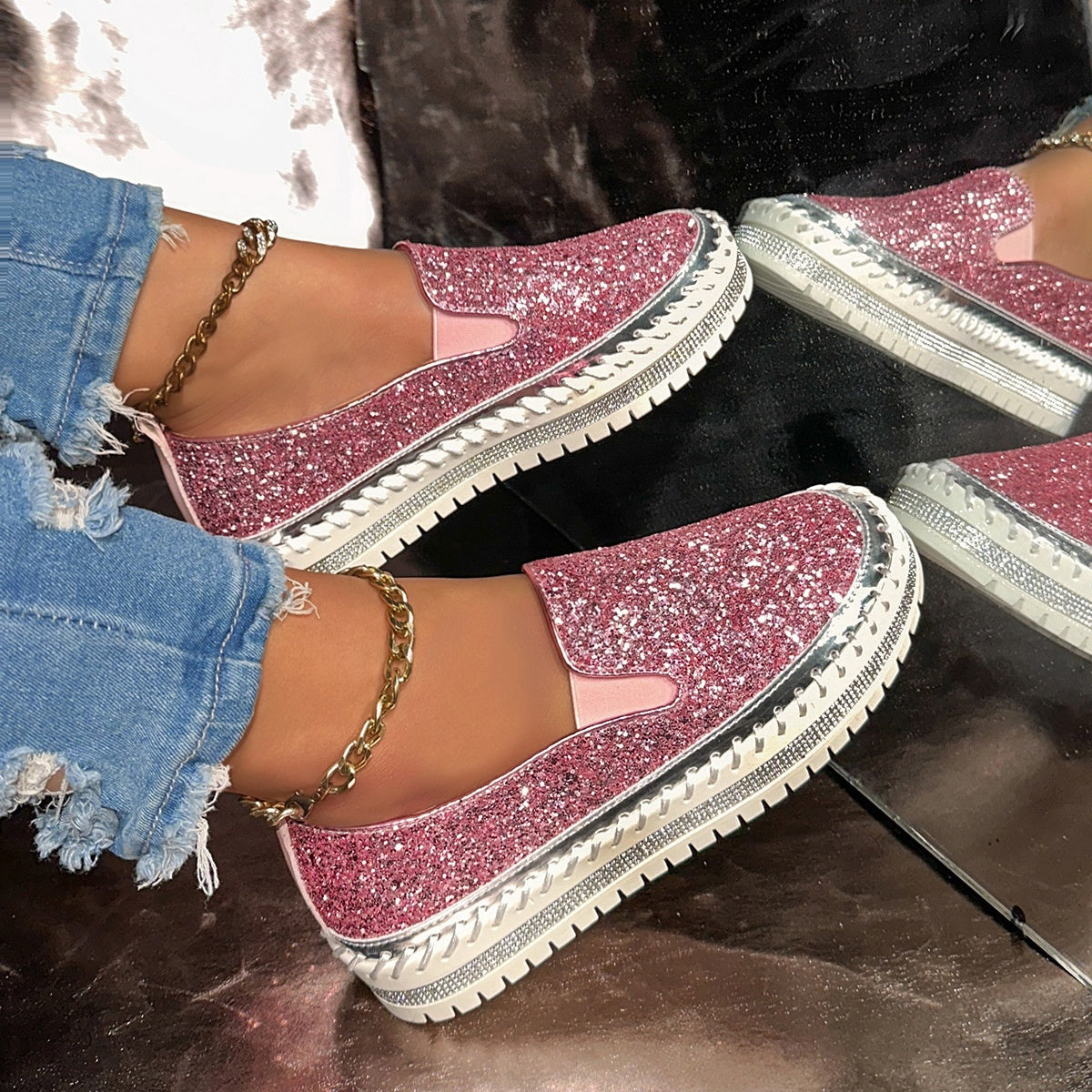 Bekväma slip-on-skor för kvinnor