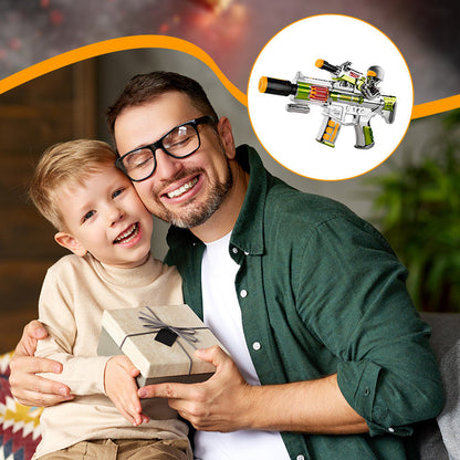 🔥Kid's Electric Submachine 🔫Leksak med rök- och vibrationseffekter