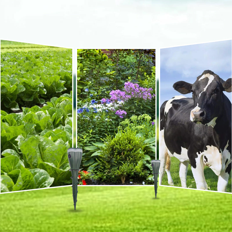 🌸 Tidsbegränsat erbjudande: 50 % rabatt 🌸 Vattentät spiralformad råttavskräckare med solcellsdrift