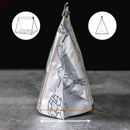 ⏰Begränsad tid 50% rabatt 🔥Återanvändbar förslutningsbar förvaringspåse i aluminiumfolie (nyutvecklad produkt)