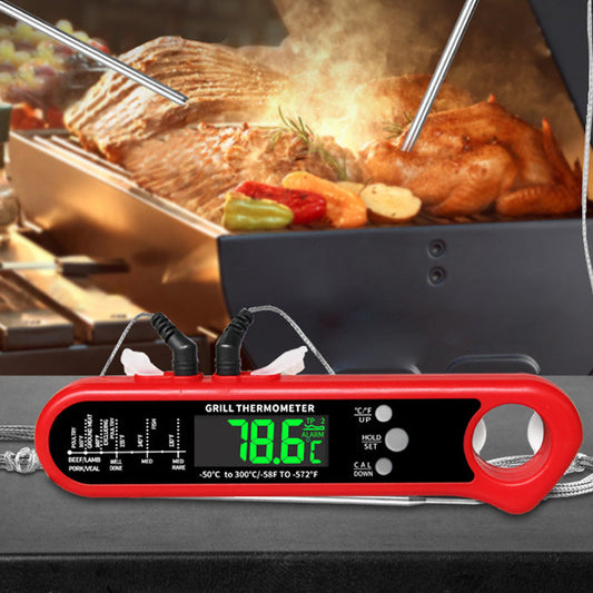 🔥Livsmedelssäkerhet Essentials🌡️Instant Läs termometeruppsättning för matlagning