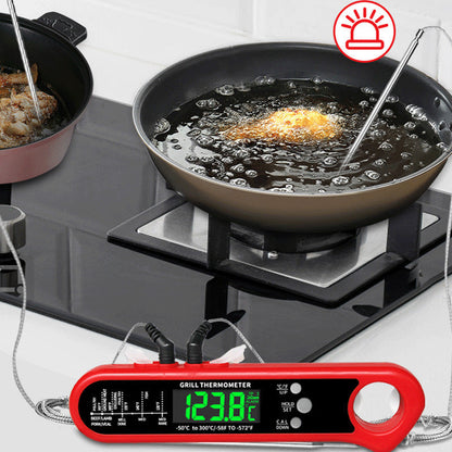🔥Livsmedelssäkerhet Essentials🌡️Instant Läs termometeruppsättning för matlagning