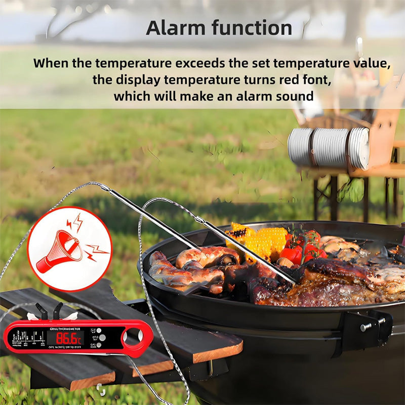🔥Livsmedelssäkerhet Essentials🌡️Instant Läs termometeruppsättning för matlagning