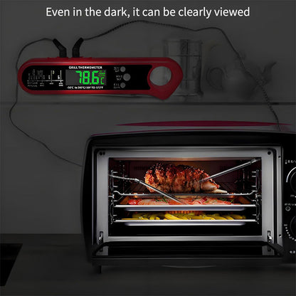🔥Livsmedelssäkerhet Essentials🌡️Instant Läs termometeruppsättning för matlagning