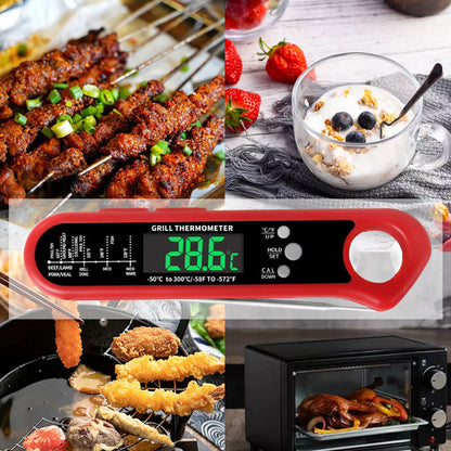 🔥Livsmedelssäkerhet Essentials🌡️Instant Läs termometeruppsättning för matlagning