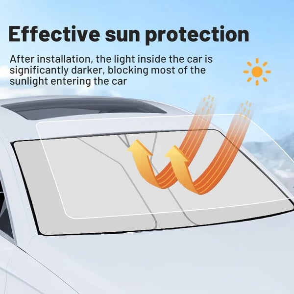 🔥Varm försäljnin🔥 Windshield Sunshade Foldable Sun Shield