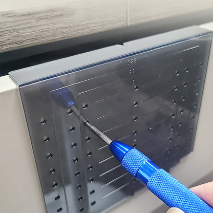 🔥 Skåp Dörr & Låda Hardware Installation Mallar Kit