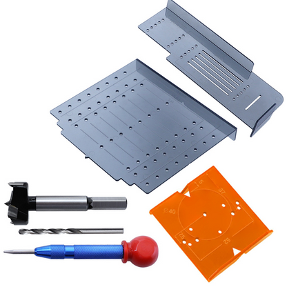 🔥 Skåp Dörr & Låda Hardware Installation Mallar Kit