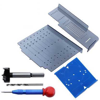 🔥 Skåp Dörr & Låda Hardware Installation Mallar Kit