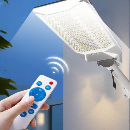 🔥Extra ljusstark vattentät utomhuslampa med solcelle