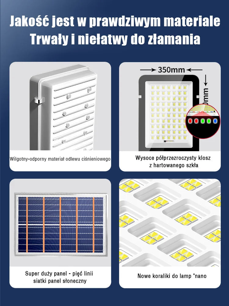 🔥Super Bright Waterproof Solar Street Lamp