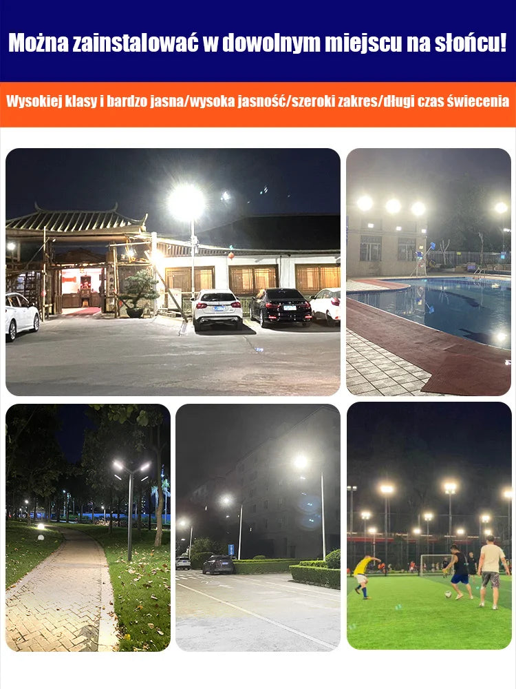 🔥Super Bright Waterproof Solar Street Lamp