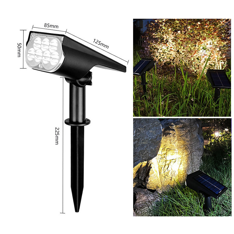 🔥Ljusstarka LED-solstrålkastare för utomhusbruk