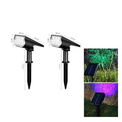 🔥Ljusstarka LED-solstrålkastare för utomhusbruk