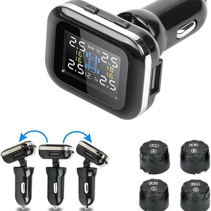🔥Trådlöst system för övervakning av däcktryck (TPMS) för bilar