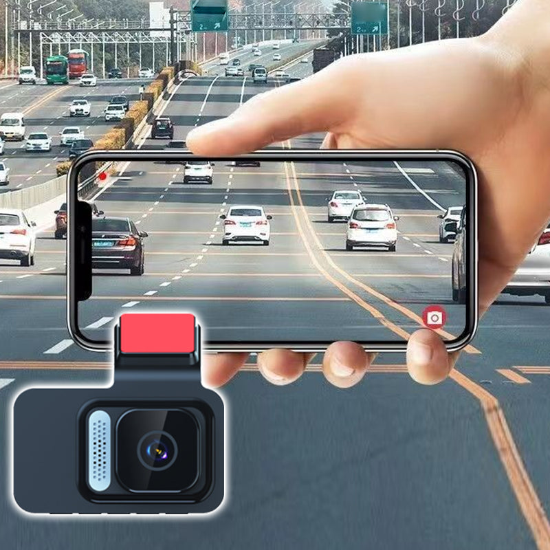 🔥1080P WiFi Dual Dash Cam med mörkerseende