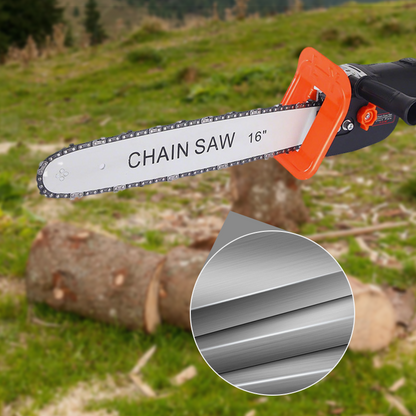 🔥★★★★★ 4.8/5.0 Amazon-betyg🔥Adapterset för konvertering av motorsåg - Konvertera vinkelslip till motorsåg