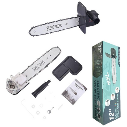 🔥★★★★★ 4.8/5.0 Amazon-betyg🔥Adapterset för konvertering av motorsåg - Konvertera vinkelslip till motorsåg