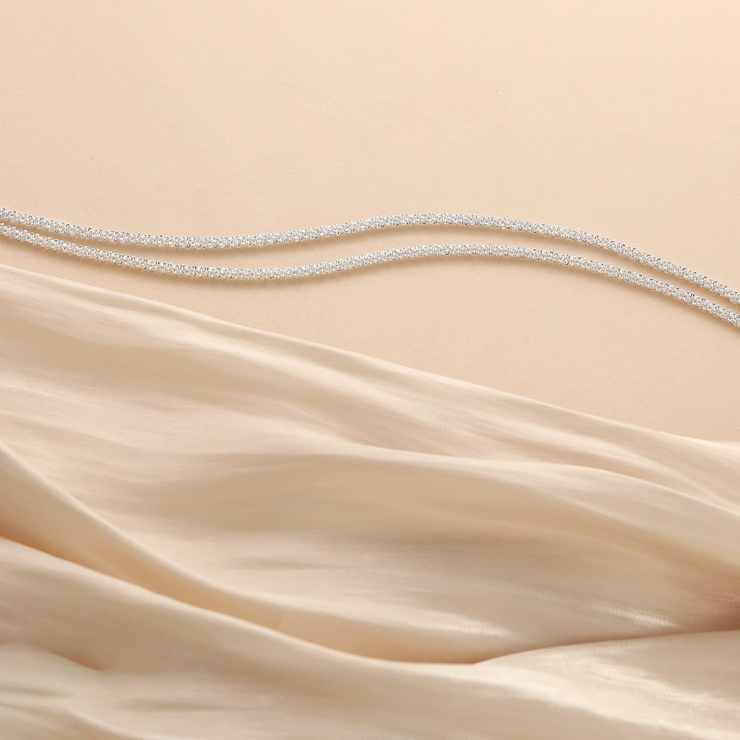 💝 50% RABATT NU! ✨ Vackert skiktat vattentätt ankelarmband – Sommarglitter, Justerbar Passform & Unik Design 🏖️