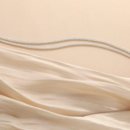💝 50% RABATT NU! ✨ Vackert skiktat vattentätt ankelarmband – Sommarglitter, Justerbar Passform & Unik Design 🏖️