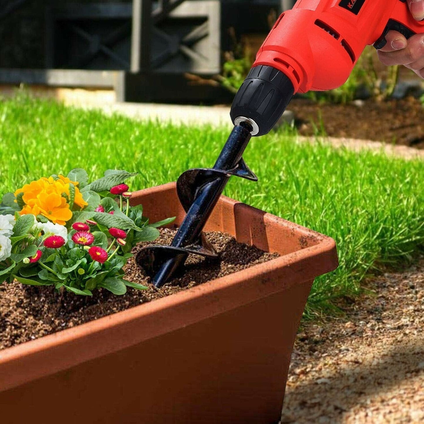 🔥Viktiga produkter för vår och sommar🔥Spiralborr för enkelt trädgårdsarbete