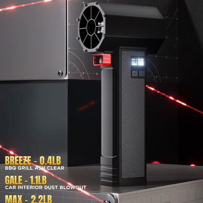 🔥Hög kvalitet Super Wind Power🔥Elektrisk sladdlös bil Turbo Blower