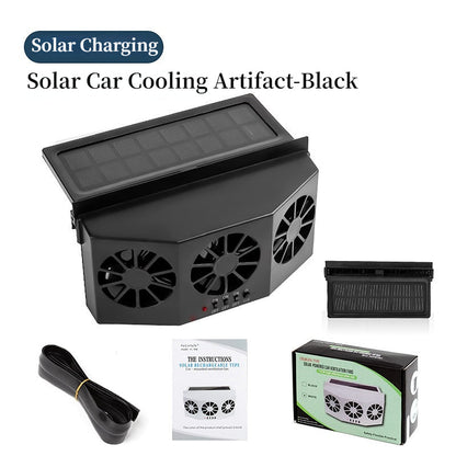 🔥Solcellsdriven Bilfläkt – Din Bil, Ditt Hälsosamma Andrum