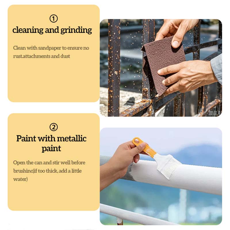 💥VARMA REA 60% rabatt💥Metallrostfärg för konvertering