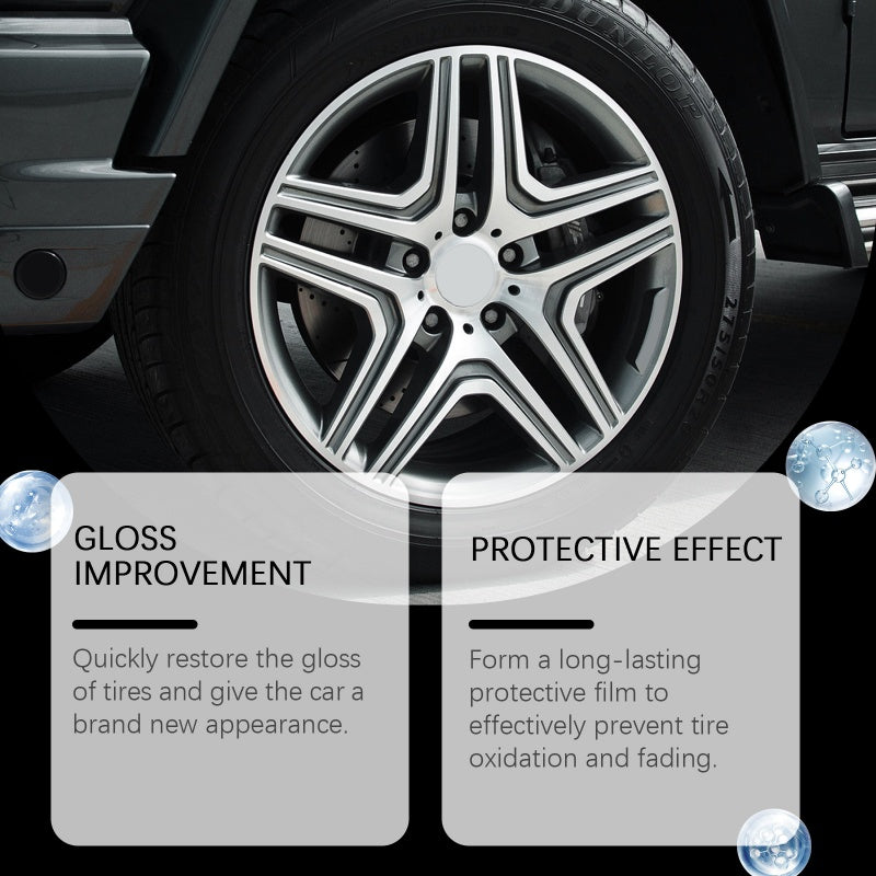 💥Köp 2 Få 1 gratis🔥Multifunktionell effektiv spray för däckglans