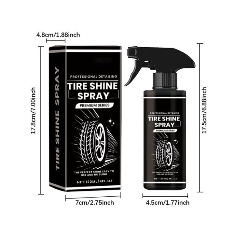 💥Köp 2 Få 1 gratis🔥Multifunktionell effektiv spray för däckglans