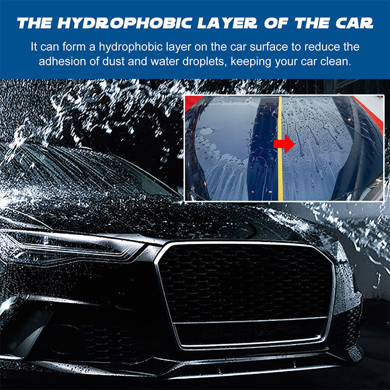 🔥2025 Ny ankomst🔥 Mild effektiv bilrengöringsspray med svamp och trasa