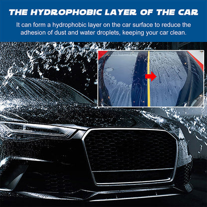 🔥2025 Ny ankomst🔥 Mild effektiv bilrengöringsspray med svamp och trasa