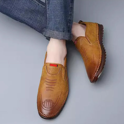 🔥2025 Sommarkomfort🔥Handgjorda Fritidsskor i Läder För Män