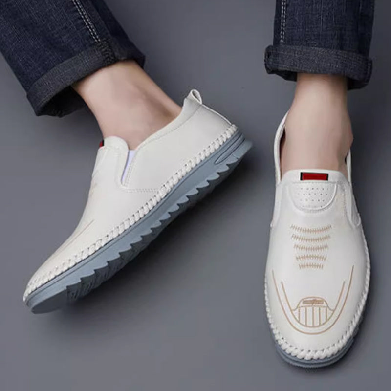 🔥2025 Sommarkomfort🔥Handgjorda Fritidsskor i Läder För Män