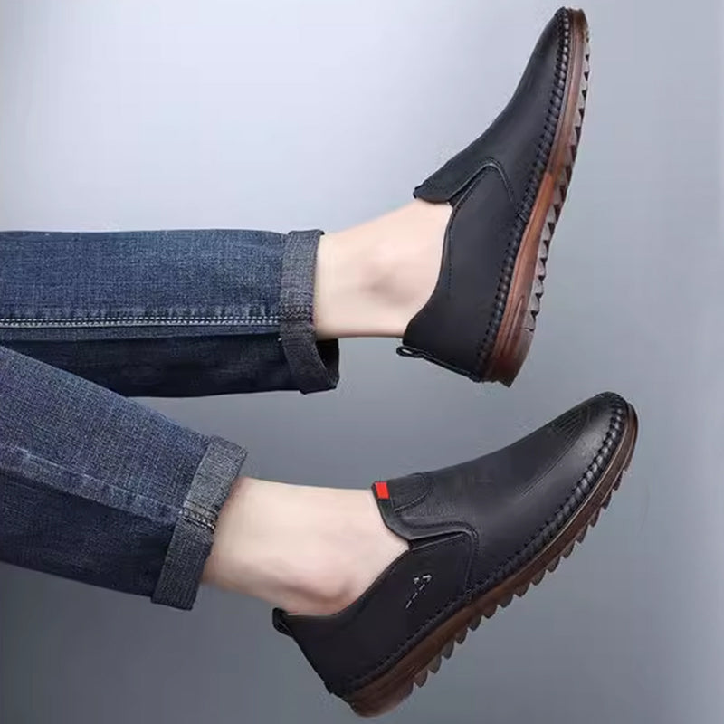 🔥2025 Sommarkomfort🔥Handgjorda Fritidsskor i Läder För Män