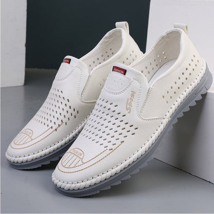 🔥2025 Sommarkomfort🔥Handgjorda Fritidsskor i Läder För Män