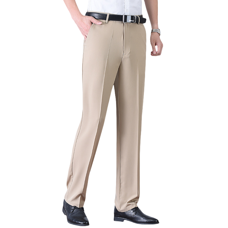 ❄️53 % rabatt👖Ice Silk Quick Dry kostymbyxor för män