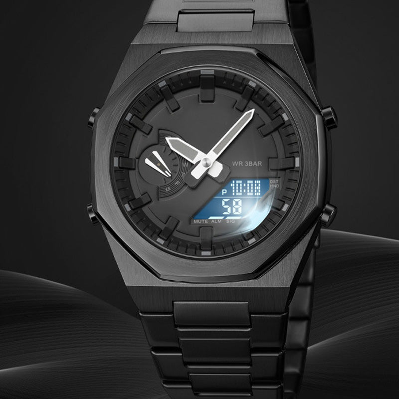 🔥2025-Superexplosiv-Lyxens gentleman🔥Multifunktionell Stilren Herrklocka med Kvartsur