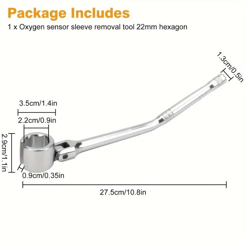 👍50% OFF👍⚒️🚗Nyckelverktyg för syresensor med flexibelt huvud