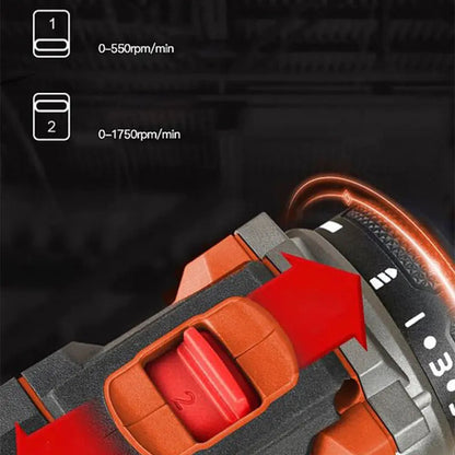 🔥Kopparborstlös liten stål kanonmetallspärr Handborr （50% rabatt）