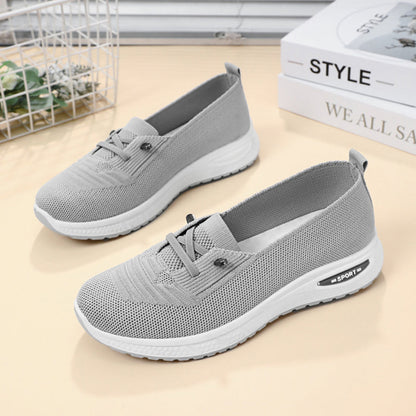 👟 60% RABATT! 🚶‍♀️ Dam Lätta Andningsbara Slip-On Fritidsskor – Bekväma, Lätta & Perfekta för Vardag & Promenader 🌸